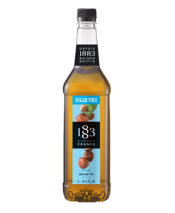 1883 Maison Routin Sugar Free Hazelnut Syrup (1L)