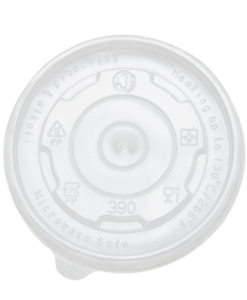 PP Flat Lids for 12oz Food Container (100mm) - 1,000 ct