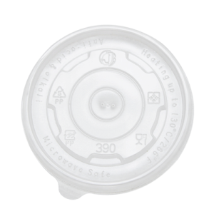 PP Flat Lids for 12oz Food Container (100mm) - 1,000 ct