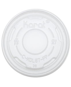 PP Flat Lids for 5oz Food Container (87mm) - 1,000 ct
