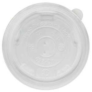 PP Flat Lids for 8oz Food Container (95mm) - 1,000 ct