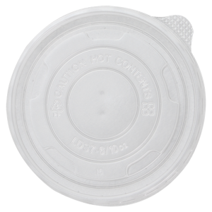 PP Flat Lids for 6oz Food Container (96mm) - 1,000 ct