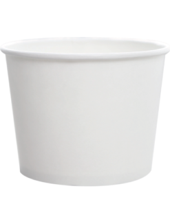 16oz Food Containers - White (112mm) - 1000 ct