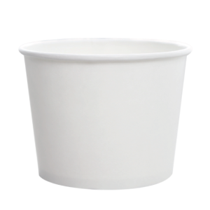16oz Food Containers - White (112mm) - 1000 ct