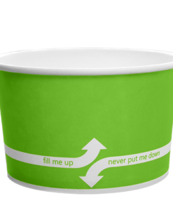 20oz Food Containers - Green (127mm) - 600 ct