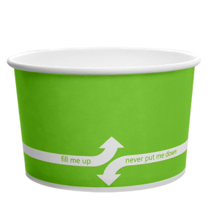 20oz Food Containers - Green (127mm) - 600 ct