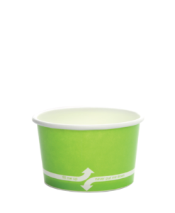 4oz Food Containers - Green (76mm) - 1,000 ct