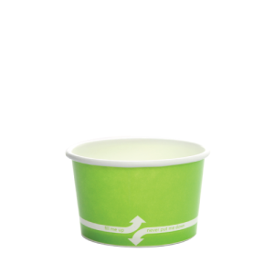 4oz Food Containers - Green (76mm) - 1,000 ct