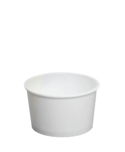 4oz Food Containers - White (76mm) - 1,000 ct