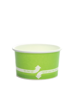 5oz Food Containers - Green (87mm) - 1,000 ct
