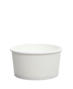 6oz Food Containers - White (96mm) - 1,000 ct
