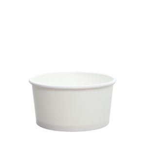 6oz Food Containers - White (96mm) - 1,000 ct