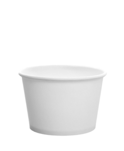 8oz Food Containers - White (95mm) - 1,000 ct