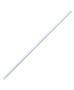 Karat 9'' Jumbo Straws (5mm) Unwrapped - Mixed Striped Colors - 8,000 ct