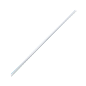 Karat 9'' Jumbo Straws (5mm) Unwrapped - Mixed Striped Colors - 8,000 ct