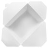 Karat 110 fl oz Fold-To-Go Box #4 - White - 160 ct [FP-FTG110W] - Image 2