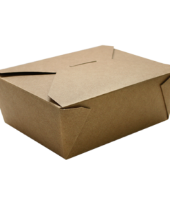 48 fl oz Fold-To-Go Box #8 - Kraft - 300 ct