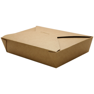 54 fl oz Fold-To-Go Box #2 - Kraft - 200 ct