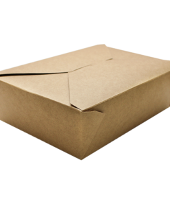 76 fl oz Fold-To-Go Box #3 - Kraft - 200 ct