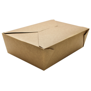 76 fl oz Fold-To-Go Box #3 - Kraft - 200 ct