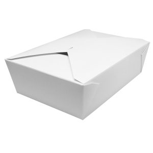 76 fl oz Fold-To-Go Box #3 - White - 200 ct