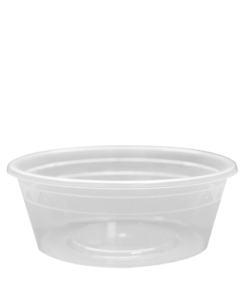 Karat 8 Ounce Reusable Polypropylene Deli Containers with Lids (Pack of 240)