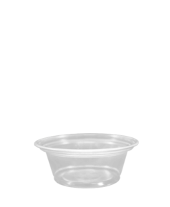 Karat 1oz Squat PP Portion Cups - Clear - 2,500 ct