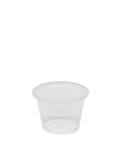 Karat 1oz Tall PP Portion Cups - Clear - 2,500 ct