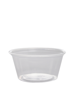 Karat 3.25oz PP Portion Cups - Clear - 2,500 ct