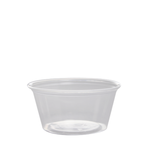 Karat 3.25oz PP Portion Cups - Clear - 2,500 ct