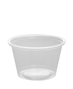 Karat 4oz PP Portion Cups - Clear - 2,500 ct