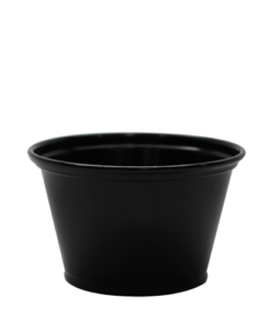 Karat 4oz PP Portion Cups - Black - 2,500 ct