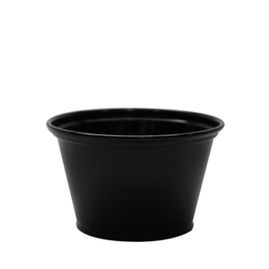 Karat 4oz PP Portion Cups - Black - 2,500 ct