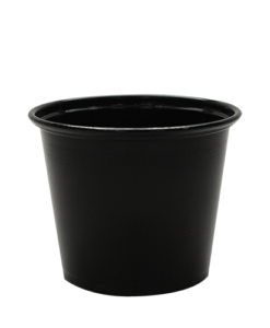Karat 5.5oz PP Portion Cups - Black - 2,500 ct