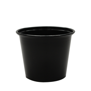 Karat 5.5oz PP Portion Cups - Black - 2,500 ct