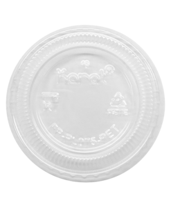 Karat 1oz Tall PET Portion Cup Lids - 2,500 ct