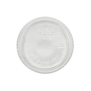 Karat 1oz Squat-2oz PET Portion Cup Lids - 2,500 ct