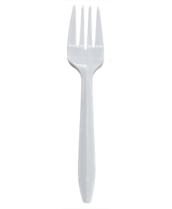 Karat PP Medium Weight Forks Bulk Box - White - 1,000 ct