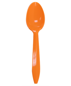 Karat PP Medium Weight Tea Spoons - Orange - 1,000 ct