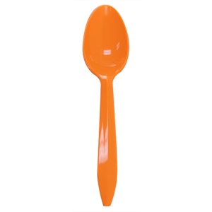 Karat PP Medium Weight Tea Spoons - Orange - 1,000 ct