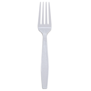 Karat PS Extra Heavy Weight Forks - White - 1,000 ct