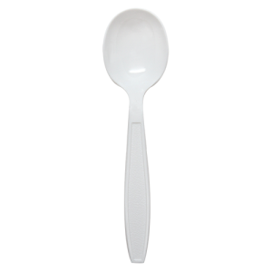 Karat PS Extra Heavy Weight Soup Spoons - White - 1,000 ct