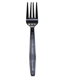 U2030B-Karat PP Extra Heavy Weight Forks - Black - 1,000 ct
