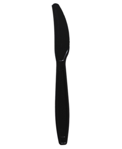 U2031B-Karat PP Extra Heavy Weight Knives - Black - 1,000 ct