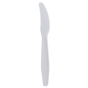 Karat PP Extra Heavy Weight Knives - White - 1,000 ct
