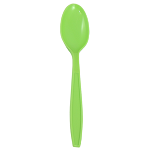 Karat PP Extra Heavy Weight Tea Spoons - Green - 1,000 ct