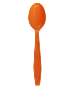 Karat PP Extra Heavy Weight Tea Spoons - Orange - 1,000 ct