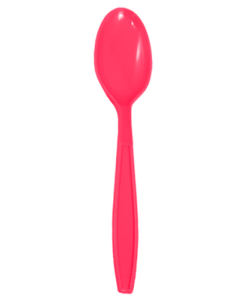Karat PP Extra Heavy Weight Tea Spoons - Pink - 1,000 ct
