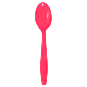 Karat PP Extra Heavy Weight Tea Spoons - Pink - 1,000 ct