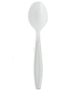 U2033W-Karat PP Extra Heavy Weight Tea Spoons - White - 1,000 ct
